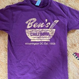 Ben’s chili bowl shirt